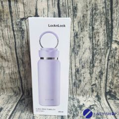 Bình Giữ Nhiệt Inox 304 LocknLock Sling Ring 650ml Có Quai Xách - Giữ Nóng 15 Giờ và Lạnh 20 Giờ - Hàng Chính Hãng