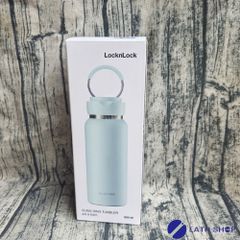 Bình Giữ Nhiệt Inox 304 LocknLock Sling Ring 650ml Có Quai Xách - Giữ Nóng 15 Giờ và Lạnh 20 Giờ - Hàng Chính Hãng