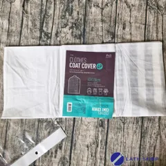 Bộ 4 Túi Bọc Quần Áo Chống Bụi & Ẩm Mốc Hàn Quốc - Kích Thước 60x120cm, Tiện Lợi Chống Bám Bụi, Bảo Vệ Trang Phục