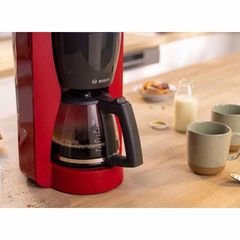 Máy Pha Cà Phê Bosch TKA2M114 - Kiểu Dáng Sang Trọng, Tự Động, Dung Tích 1.4L, Tiết Kiệm Điện, An Toàn Sức Khỏe