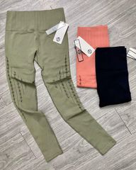 Quần Legging Thể Thao Nữ Cạp Cao Nâng Mông - Vải Dày Dặn Tập Gym, Yoga & Aerobic - Thoáng Khí & Co Giãn Tốt