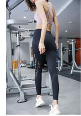 Quần Legging Thể Thao Nữ Cạp Cao Nâng Mông - Vải Dày Dặn Tập Gym, Yoga & Aerobic - Thoáng Khí & Co Giãn Tốt