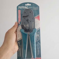 1.5-6mm2 Kìm bấm cos đầu dây không cách điện AWG16-10 Total THCPL1506