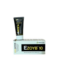 Gel Trị Mụn EZOYB 5/10 - Giúp Giảm Mụn Trứng Cá và Ngăn Ngừa Hình Thành, 10g Benzoyl Peroxide, BHA 0.2%