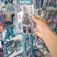 Kéo Cắt Tôn Mũi Cong Phải 10 Inch Total THT523106 - Thép Cứng, Sắc Bén, Tay Cầm Chống Trượt, Dụng Cụ Cầm Tay Chất Lượng Cao