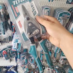 Kéo Cắt Tôn Mũi Thẳng 10 Inch Total THT522106 - Lưỡi Thép Không Gỉ Sắc Nhọn, Cắt Nhanh Kim Loại Chính Xác, Tay Cầm êm Ái