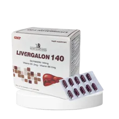 Viên Uống Livergalon 140 - Hỗ Trợ Giải Độc Gan, Tăng Cường Chức Năng Gan, Bảo Vệ Gan Hiệu Quả - 100 Viên Mediphar USA