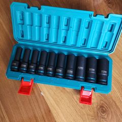 Bộ Đầu Tuýp 1/2 Inch 10 Chi Tiết Dài 78mm Total THKISD12102L - Dụng Cụ Cầm Tay Chuyên Dùng Mở Bu Lông Cứng, Chất Liệu Thép CR-V