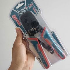 Kìm Bấm Cos Dây Mạng Viễn Thông 8 Inch TOTAL TMPCN5468R - Đa Năng, Thiết Kế Tiết Kiệm Lao Động, Phù Hợp Thợ Kỹ Thuật