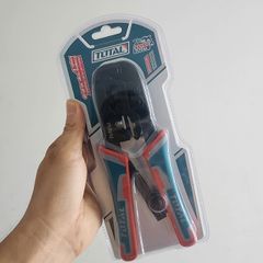 Kìm Bấm Cos Dây Mạng Viễn Thông 8 Inch TOTAL TMPCN5468R - Đa Năng, Thiết Kế Tiết Kiệm Lao Động, Phù Hợp Thợ Kỹ Thuật