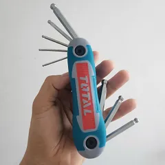 Bộ Lục Giác Xếp Đầu Bi 8 Chi Tiết Total THT1061836 - Dụng Cụ Cầm Tay Chất Lượng Cao Dễ Dàng Sử Dụng Trong Sửa Chữa Ô Tô và Máy Móc