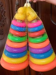 Đồ Chơi Xếp Hình Tháp Vòng Nhựa Cao 30cm - Đồ Chơi Giáo Dục Phát Triển Kỹ Năng Trẻ Em Từ 1 Tuổi