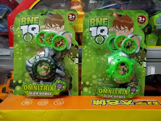 Đồ chơi đồng hồ siêu nhân có đèn soi chiếu hình 0801-1 0801-2 giao ngẫu nhiên Omnitrix Green Viewer cho trẻ từ 3 tuổi trở lên