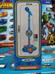 Paw Patrol Đồ chơi Microphone cho bé tập hát chạy bằng pin 5356A có đèn và nhạc, chủ đề đội chó cứu hộ Mighty Pups Super Paws MP3