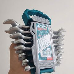 Bộ Cờ Lê 2 Đầu Miệng Total THT102386 - 8 Chi Tiết 6-22mm, Chất Liệu CR-V Siêu Bền, Công Cụ Sửa Chữa Đa Năng