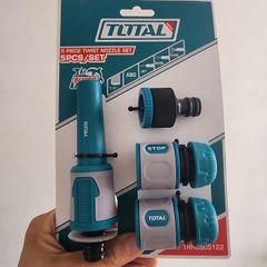 Bộ 5 Khớp Nối Máy Xịt Rửa Total THHCS05122 - Tiện Ích Chống Rò Rỉ Nước, Tháo Lắp Dễ Dàng, Chất Liệu Bền Bỉ