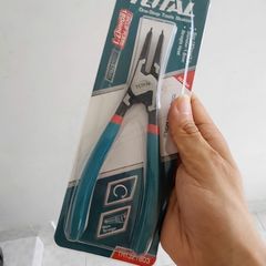 Kìm Mở Phe Trong Đầu Thẳng 7 Inch Total THTJ21803 - Dụng Cụ Cầm Tay Chất Lượng Cao, Chuyên Dụng Tháo Lắp Vòng Bi, Trục Máy