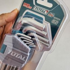 Bộ Lục Giác Đầu Bi 9 Chi Tiết Total THT106291 - Kích Thước 1.5-10mm, Chất Liệu CR-V Bền Bỉ, Sửa Chữa Lắp Ráp Thoải Mái