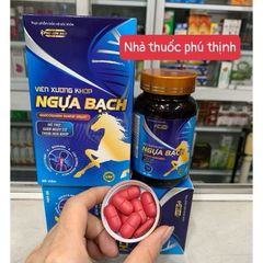 Xương khớp ngựa bạch hộp 60 viên (hàng date mới)