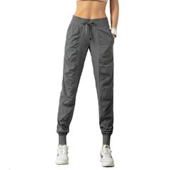 Quần Thể Thao Nữ Dài Chạy Bộ Yoga Nhanh Khô - Quần Tập Gym Thời Trang Cho Phụ Nữ, Dây Rút Thiết Kế Đẹp, Thoải Mái Khi Vận Động