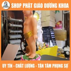 HOẢ TỐC, TƯỢNG PHẬT ĐẢN SANH CAO 40cm CÓ SẴN GIAO NGAY - VẺ MÀU ĐS09