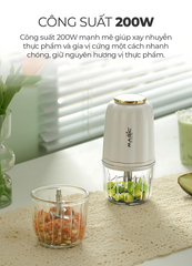 Máy Xay Thực Phẩm Đa Năng Magic Eco AC-18 – Cối Thủy Tinh, 8 Lưỡi Inox 304, Xay Nhanh, Tiết Kiệm Thời Gian, Cuộc Sống Tiện Lợi