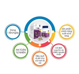 Viên Uống Mọc Tóc New Zealand NZ Hair - 60 Viên