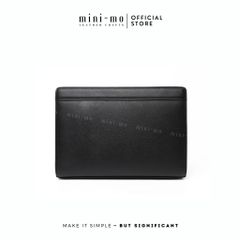 Clutch Cầm Tay Da Bò Saffiano MINI-MO Cao Cấp - Lịch Lãm Nam Tính, Khóa Số An Toàn, Quà Tặng Thời Trang Sang Trọng
