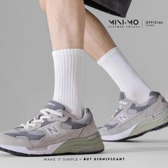 Tất vớ cổ cao trơn Unisex MINI-MO 100% Cotton êm ái dày dặn thoáng khí, ấm áp mùa đông. TVCC-01