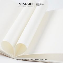Ruột sổ tay MINI-MO, định lượng 100gsm-32 tờ, refillable cho sổ Midori Journals - RFM-01