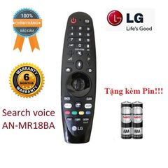Điều Khiển Tivi Thông Minh LG AN-MR18BA - Remote Giọng Nói Có Chuột Bay, Tương Thích Smart TV 4K, Hàng Chính Hãng Indonesia