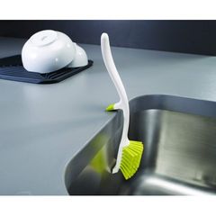 Dụng cụ cọ bát đĩa Joseph Joseph 85025 Edge - Thiết kế thông minh, tiết kiệm không gian, an toàn cho máy rửa bát và làm sạch hiệu quả.