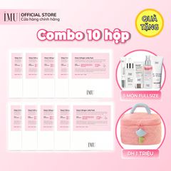 Combo 10 Hộp Mặt Nạ Thạch Collagen Hàn Quốc IMU - Dưỡng Ẩm, Chống Lão Hóa, Làm Sáng Da - Mặt Nạ Hydrogel Chất Lượng Cao