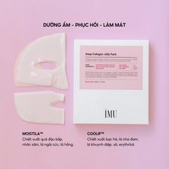 Combo 10 Hộp Mặt Nạ Thạch Collagen Hàn Quốc IMU - Dưỡng Ẩm, Chống Lão Hóa, Làm Sáng Da - Mặt Nạ Hydrogel Chất Lượng Cao