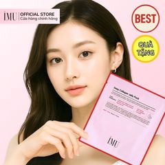 Mặt Nạ Thạch Collagen iMU Deep Jelly Pack 34g - Dưỡng Ẩm, Chống Lão Hóa, Làm Sáng Da, Xuất xứ Hàn Quốc - Hộp 4 Miếng