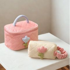 Túi Đựng Mỹ Phẩm Cao Cấp iMU Nhỏ Gọn Tiện Lợi - Quà Tặng Hàn Quốc Hỗ Trợ Chăm Sóc Da Chống Lão Hóa