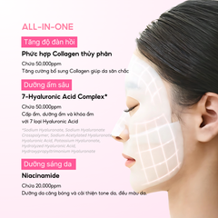 Mặt Nạ Thạch Collagen iMU Deep Jelly Pack 34g - Dưỡng Ẩm, Trắng Da, Phục Hồi, Chậm Lão Hóa - Hộp 4 Miếng Xuất Xứ Hàn Quốc