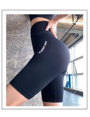 Quần Short Thể Thao Cạp Cao Nâng Hông Bó Bụng Nữ - Thời Trang Tập Gym, Yoga, Đi Bộ, Chạy Ngoài Trời, Thoải Mái và Năng Động