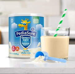 Sữa Bột Pediasure Shake Mix Hương Vanilla 400G - Dinh Dưỡng Hỗ Trợ Phát Triển Trẻ Em, Hương Vị Ngon, Dễ Uống