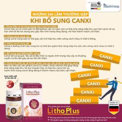Viên uống Litho Plus bổ sung canxi từ tảo biển đỏ - Giải pháp chăm sóc xương khỏe mạnh từ thương hiệu Sanct Bernhard
