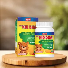 Omega 3 cho trẻ Smart Kid DHA Rovier New Zealand 60 viên