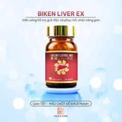 BIKEN LIVER EX - Viên Uống Bổ Gan, Giải Độc Gan Từ Nhật Bản