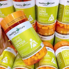 Viên Uống Giải Độc Phổi Healthy Care Original Lung Detox 180 Viên  259759