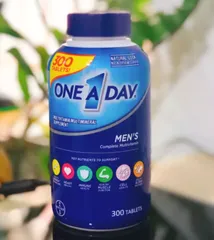 Vitamin Tổng Hợp One A Day Dành Cho Nam Giới Dưới 50 Tuổi - 300 Viên Hỗ Trợ Sức Khỏe Toàn Diện, Tăng Cường Đề Kháng