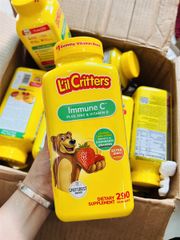 Kẹo Dẻo Bổ Sung Và tăng sức đề kháng L’Il Critters Immune C 290 Viên 