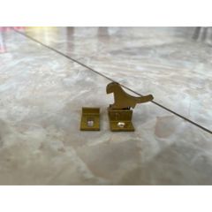 Chốt Mỏ Cò Thau Hình Con Chim - Thiết Kế Đẹp, Dùng Cho Cửa Sổ và Thùng Hộp - Chất Liệu Đồng Vàng 26x30mm