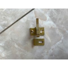 Chốt Mỏ Cò Thau Hình Con Chim - Thiết Kế Đẹp, Dùng Cho Cửa Sổ và Thùng Hộp - Chất Liệu Đồng Vàng 26x30mm