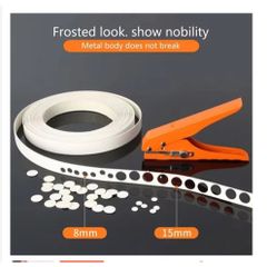 Kìm Bấm Lỗ Ốc Cam 15mm - Dụng Cụ Bấm Chỉ Nhựa PVC Dày, Đục Lỗ Giấy và Bìa - Chất Liệu Hợp Kim Bền Bỉ
