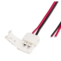 Đầu Nối LED Neon 2Pin - Kẹp Nối Dây LED 5V-12V-24V Dùng Cho Dây LED 8mm, Thích Hợp Cho Các Máng LED و An Toàn Khi Sử Dụng