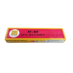 Que Hàn Thép Carbon KT-421 2.5mm - Hộp 2.5kg Chất Lượng Cao, Dùng Cho Hàn Cấu Trúc Xây Dựng và Chi Tiết Máy